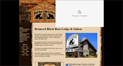 Desktop Screenshot of blackbearlodgemn.com